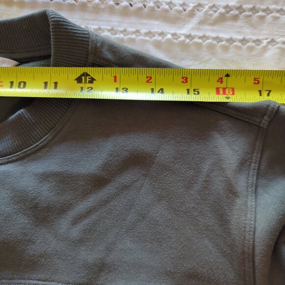 Athleta Triumph Crewneck Sweatshirt in Bali Green, Size XS - Picture 6 of 10